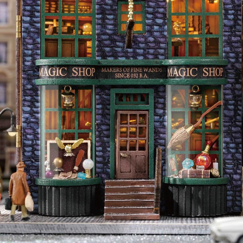 Blue Magic Shop Miniature House