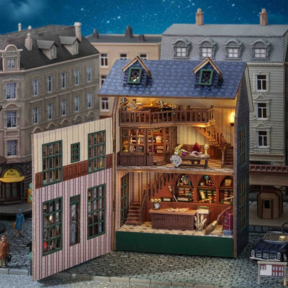 Blue Magic Shop Miniature House