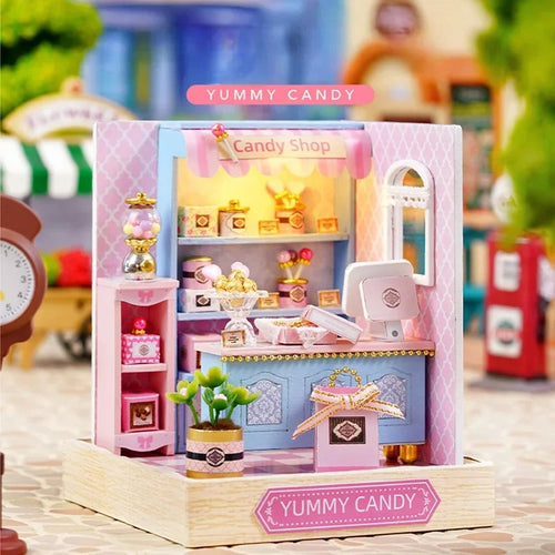 Yummy Candy Shop Miniature House