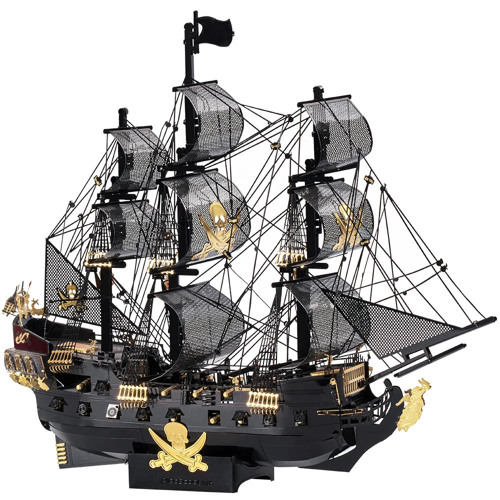 Black Pearl 3D Puzzle - Book Nook