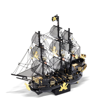 Black Pearl 3D Puzzle - Book Nook