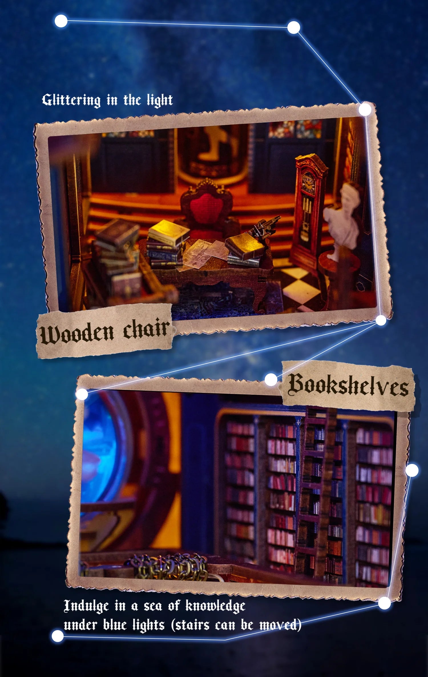 Galaxy Secret Book Nook - Book Nook