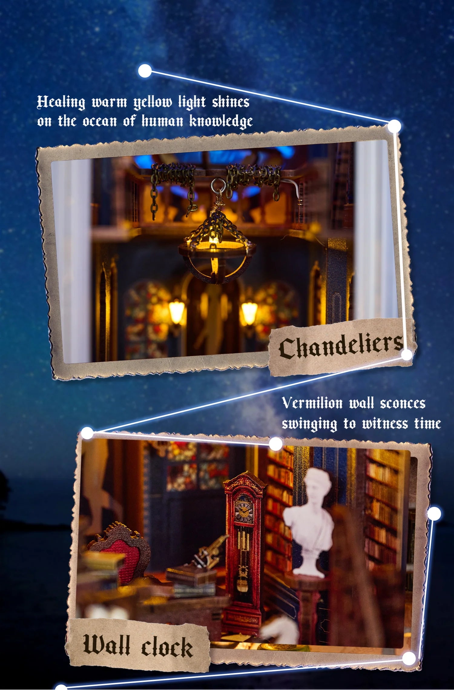 Galaxy Secret Book Nook - Book Nook