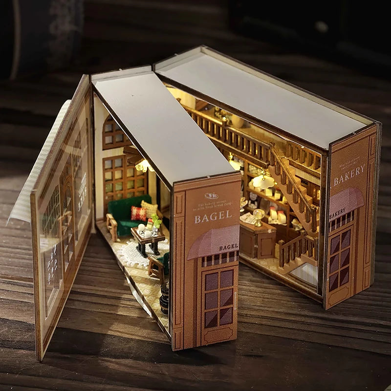 Coffee & Bakery Miniature House Shop name