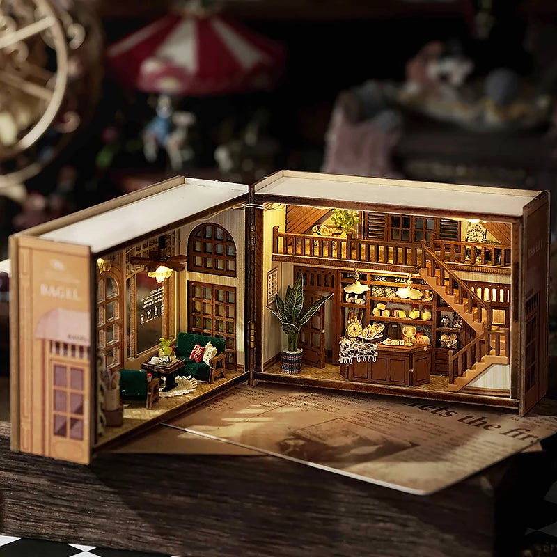 Coffee & Bakery Miniature House Shop name