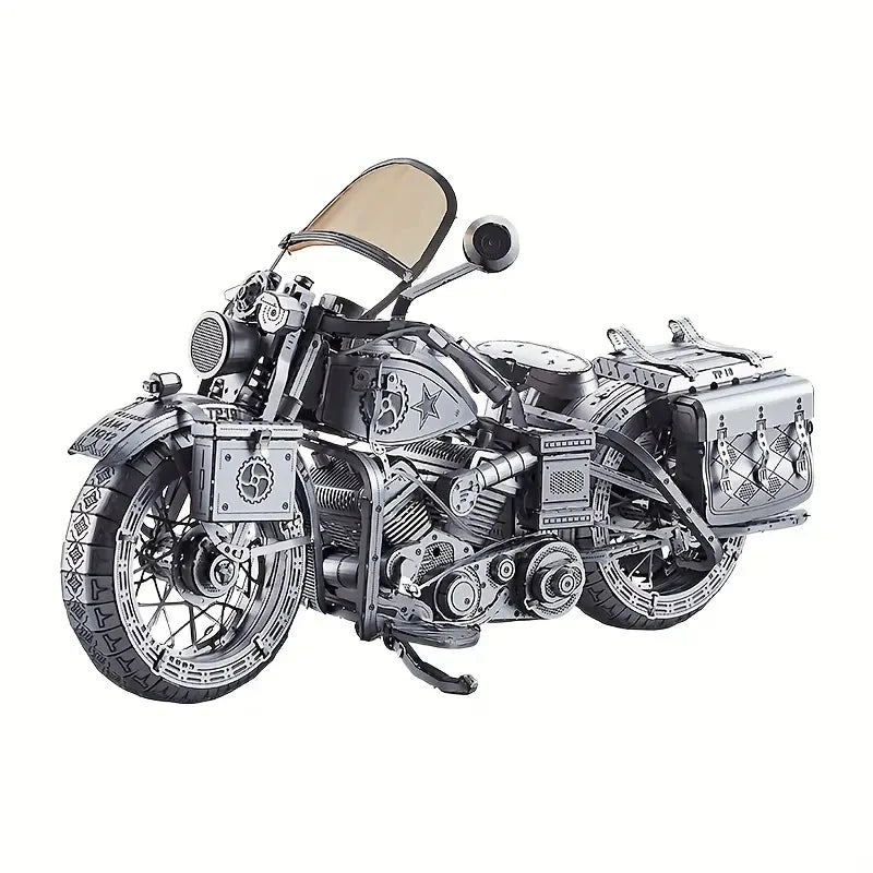 Motorcycle 3D Puzzle Kit - Book Nook