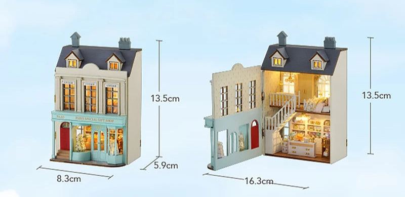 Paris Special Gift Shop Miniature House