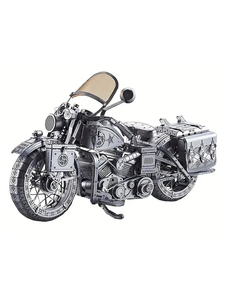 Motorcycle 3D Puzzle Kit - Book Nook