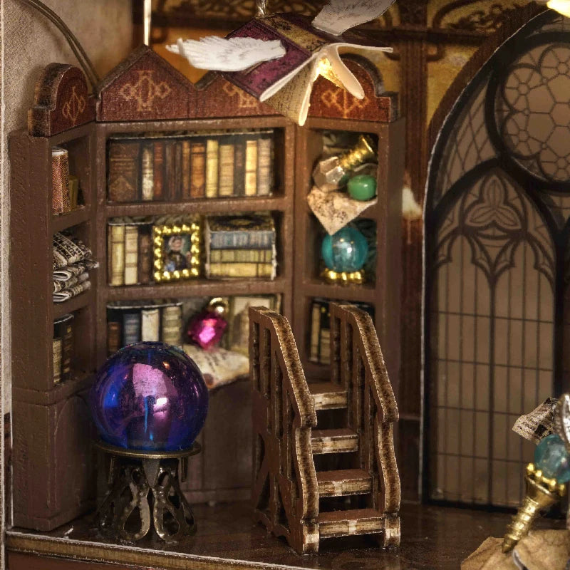 Helevorn School of Magic Miniature House Shop name