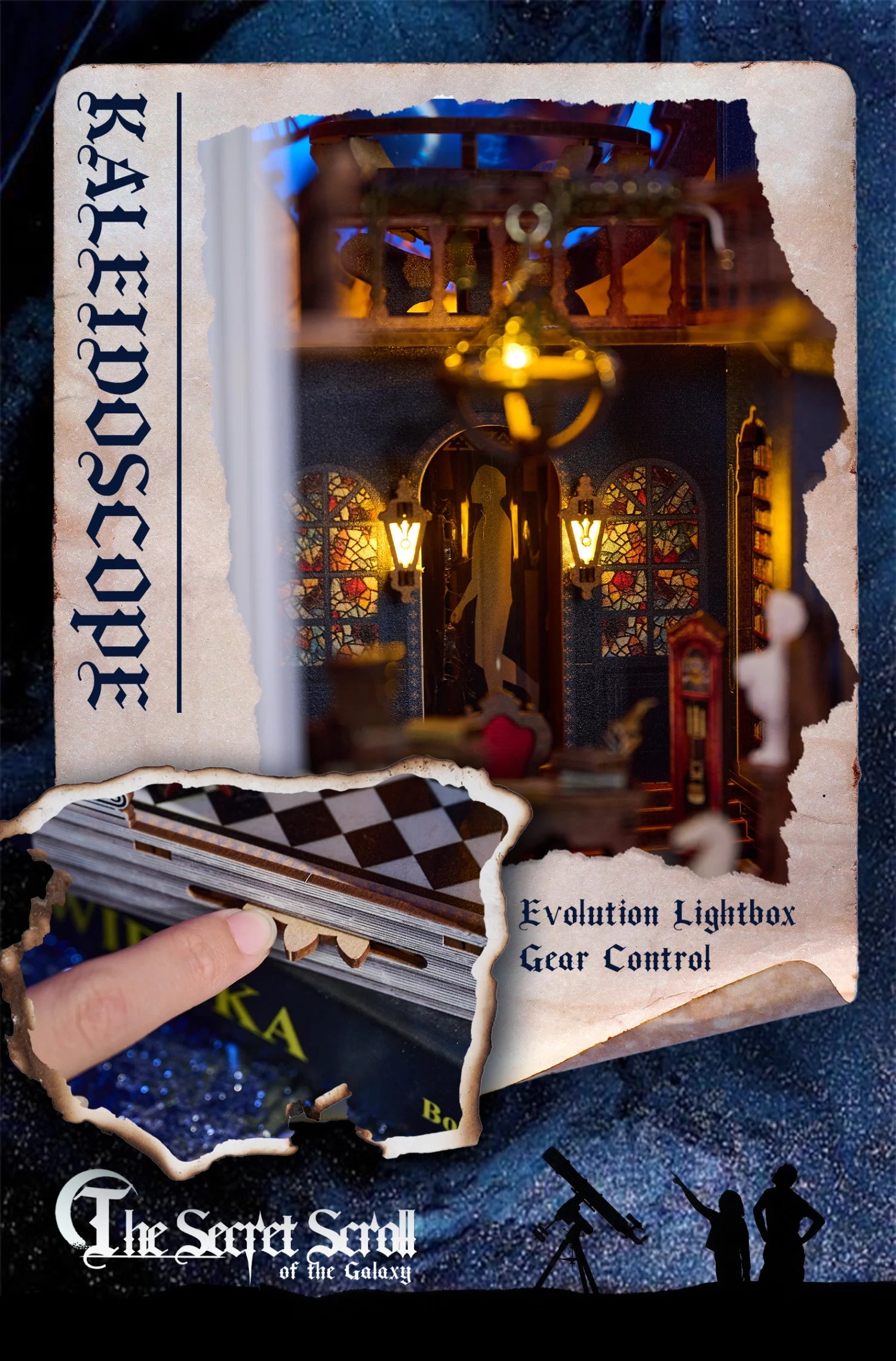 Galaxy Secret Book Nook - Book Nook