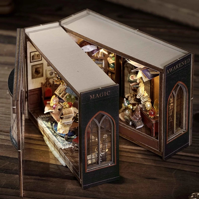Helevorn School of Magic Miniature House Shop name