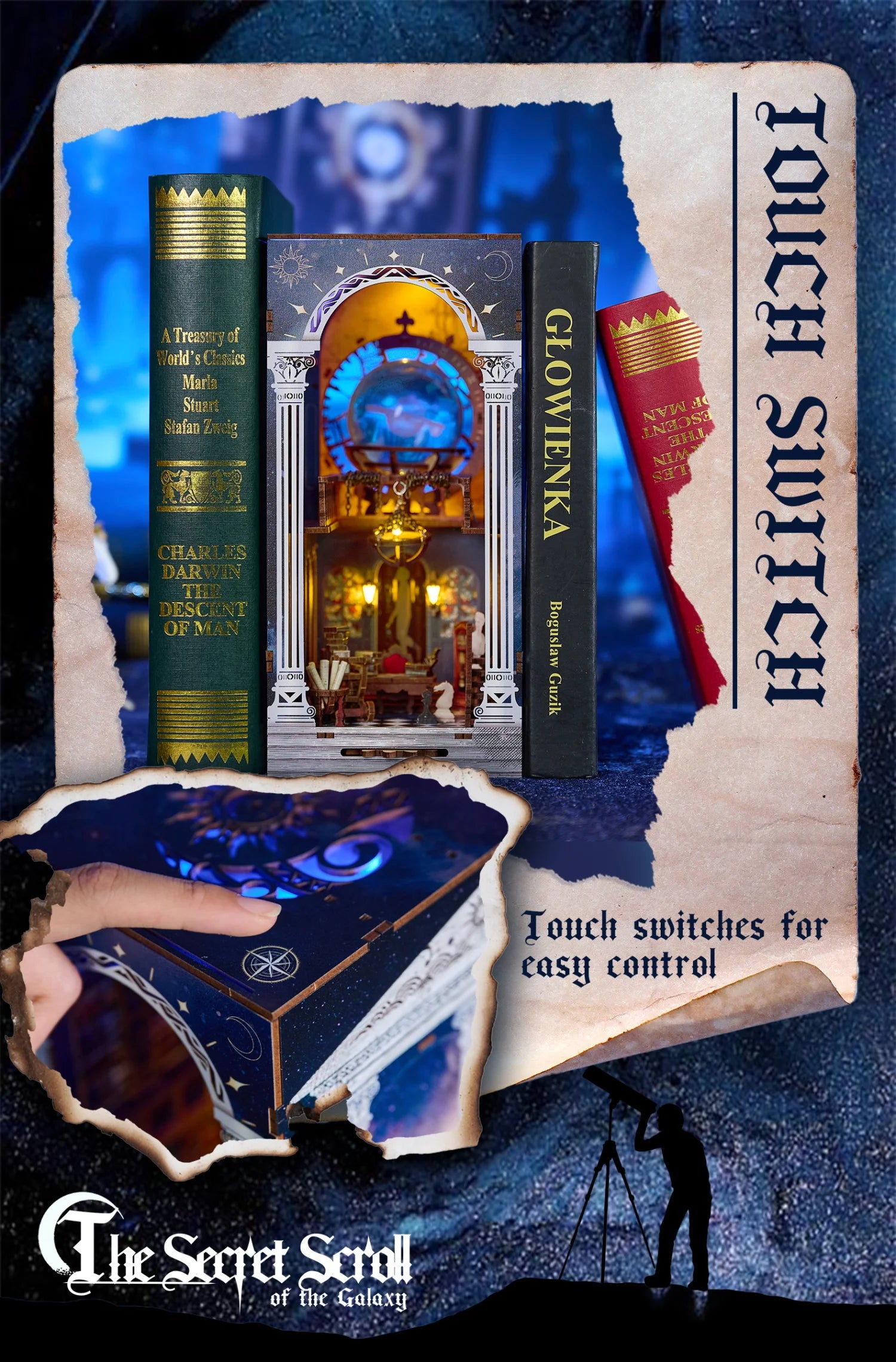 Galaxy Secret Book Nook - Book Nook