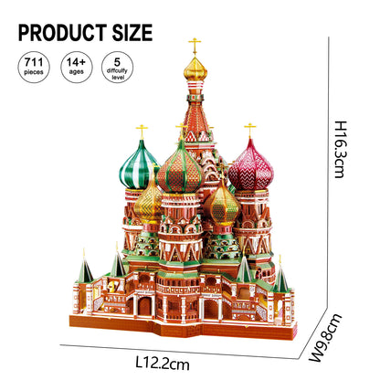 Saint Basil 3D Puzzle - Book Nook