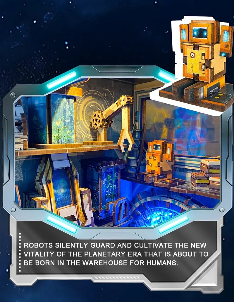 Planetary Era Book Nook - Book Nook