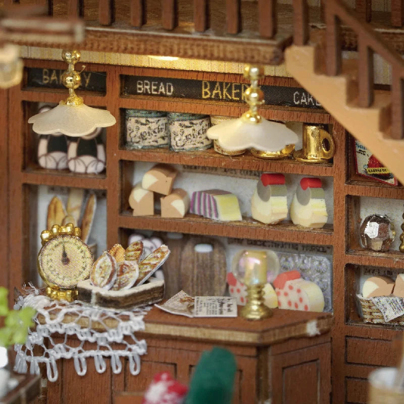 Coffee & Bakery Miniature House Shop name