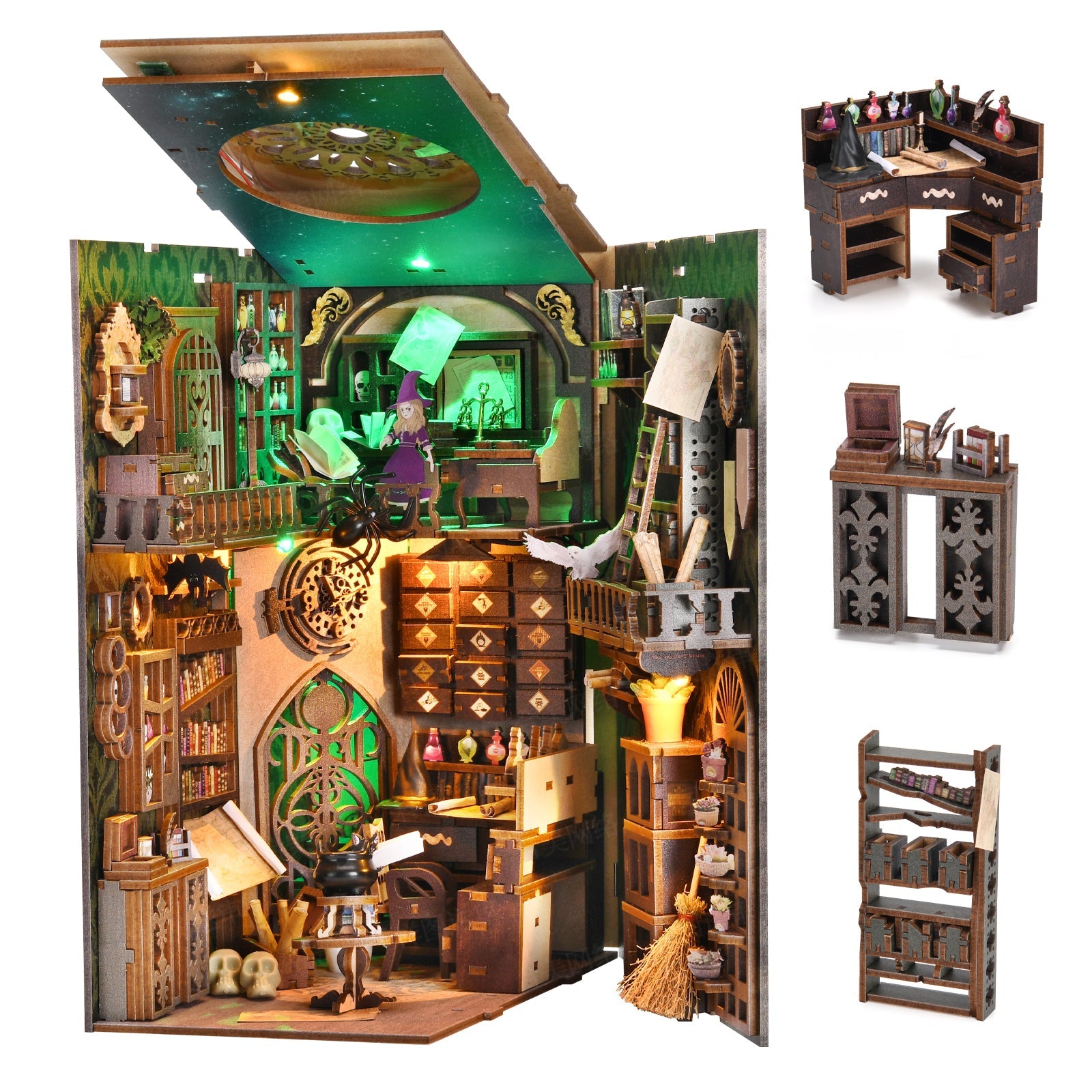 Wizard Book Nook Shop name