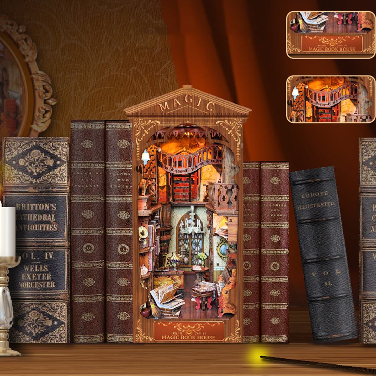 Magic Book House Book Nook