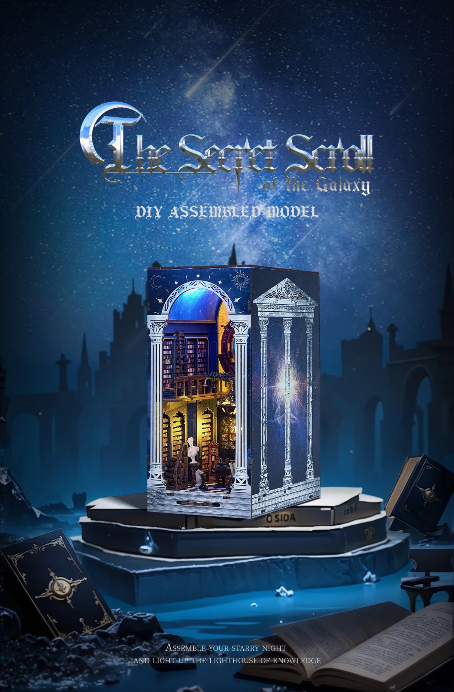 Galaxy Secret Book Nook - Book Nook