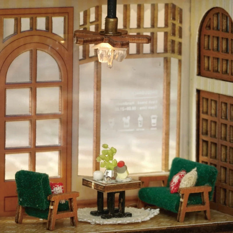 Coffee & Bakery Miniature House Shop name