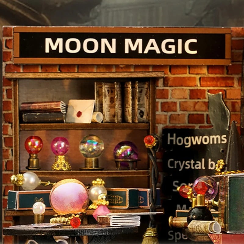 Moon Magic Miniature House Shop name