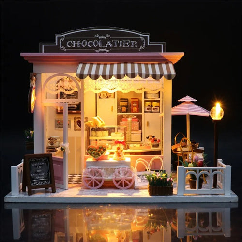 French Chocolatier Miniature House