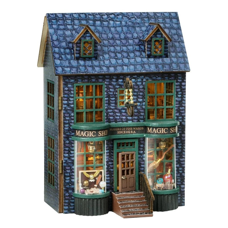 Blue Magic Shop Miniature House